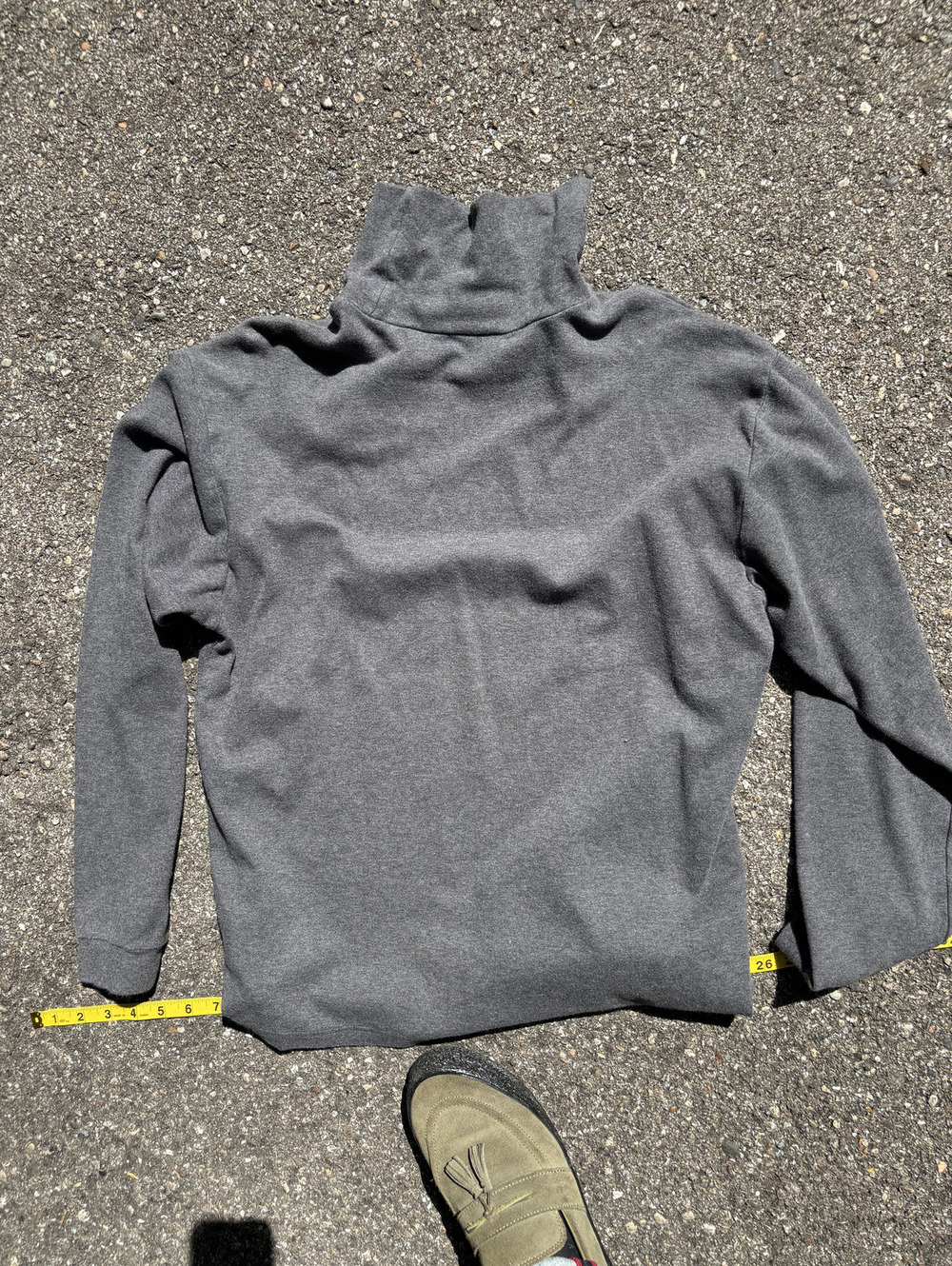 vintage Gray L.L. turtleneck sweater